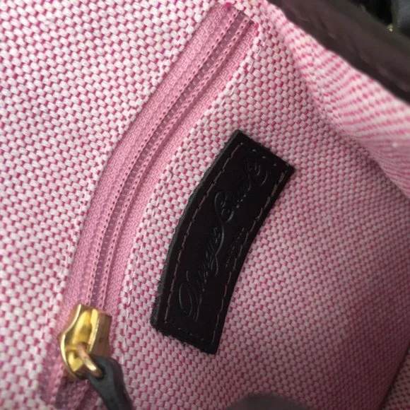 Vintage Dooney & Bourke Croco Embossed Leather Mini Crossbody - Picture 8 of 8